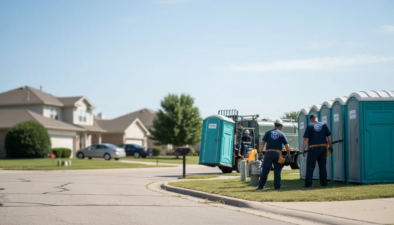Porta Potty Rental in Mound Valley, KS near me